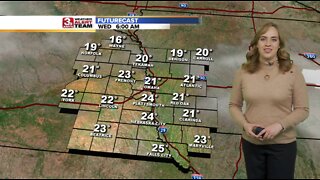 Audra's Wednesday Forecast