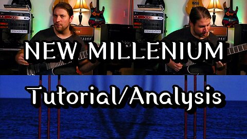 NEW MILLENIUM Guitar Tutorial/Analysis (Dream Theater) [Let's Learn Falling Into Infinity EP #1]