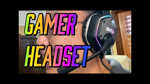 Wired USB Gaming Headset with Noise Cancelling Mic Review