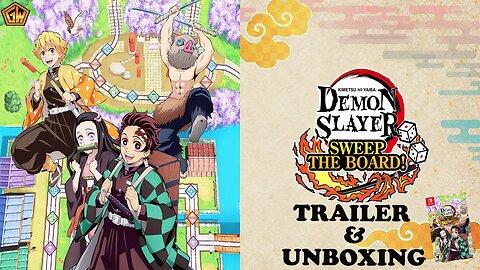 Demon Slayer Sweep The Board Trailer & Unboxing (GamesWorth)