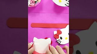 DIY - How to Make a Hello Kitty EVA purse - Step by Step Tutorial
