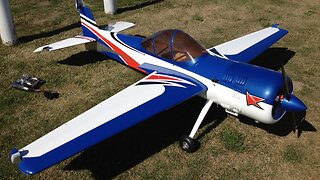 3D Flying Pilot RC 33% 107" YAK M55 100cc Fuel Powered RC Plane