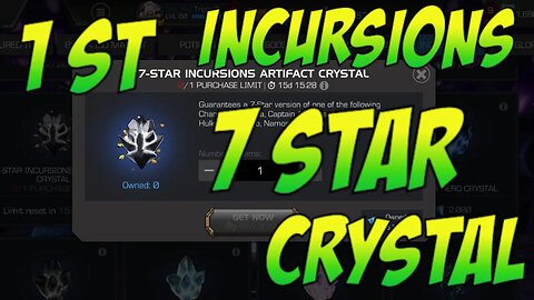 1st seven star incursion crystal