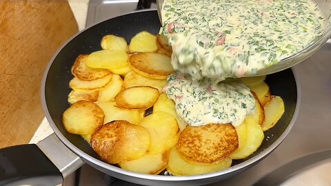 Recipe from my grandmother! She cooked potatoes like that all her life!