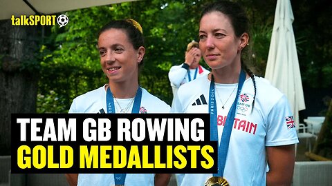 Imogen Grant & Emily Craig DELIGHTED After Winning Gold In Lightweight Double Sculls Rowing 😍🏆