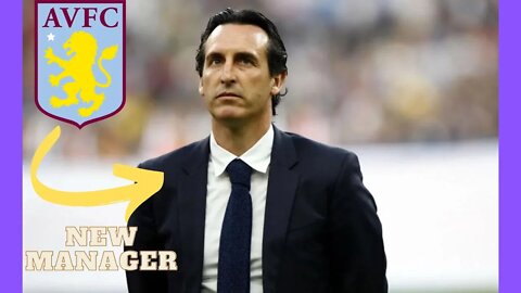 Unai Emery Appointed As Aston Villa Manager #unaiemery #astonvilla #astonvillafc