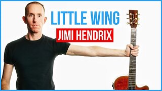 Little Wing ★ Jimi Hendrix ★ Acoustic Guitar Lesson [with PDF]