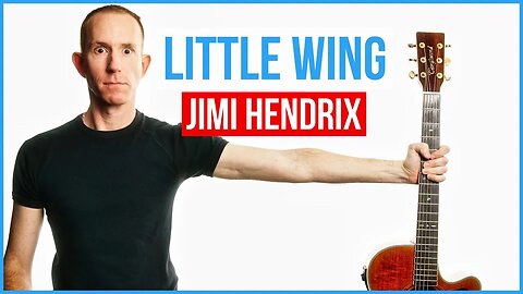 Little Wing ★ Jimi Hendrix ★ Acoustic Guitar Lesson [with PDF]