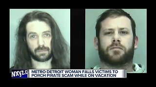 Metro Detroit woman falls victim to porch pirate scam while on vacation