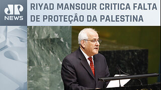 Diplomata palestino da ONU defende paz em Conselho de Segurança