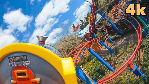 [4k] Woody Woodpecker Nuthouse Coaster POV | Universal Orlando Resort