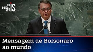 Na ONU, Bolsonaro exalta Brasil, alfineta Lula e promete proteção a religiosos perseguidos