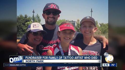 Fundraiser for family of tattoo artist who died