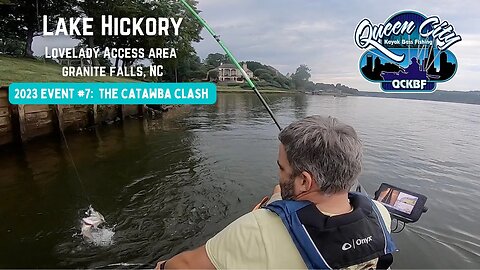 Kayak Bass Fishing Tournament - Lake Hickory - QCKBF Catawba Clash - Lovelady Access - Granite Falls