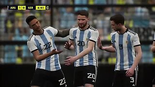 EFootball 2024 - PS4 #3 Argentina VS Alemanha