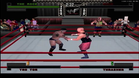 WWF Attitude PSX: crazy match 2