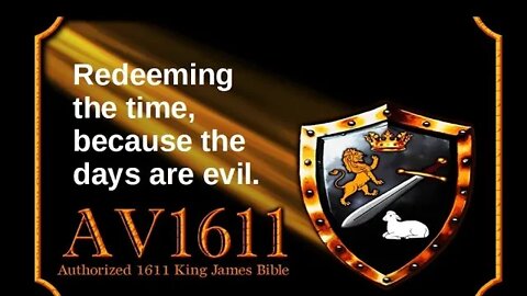 Redeeming the time, because the days are evil.