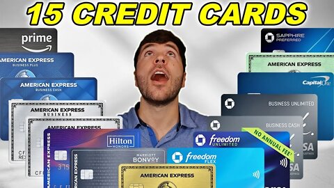 I Have 15 Credit Cards With $94,800 Total Credit Limit!!