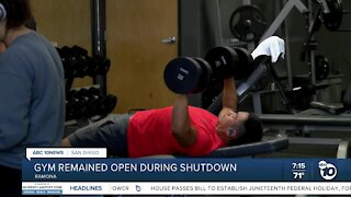 Ramona Gym owner reflects on the past year