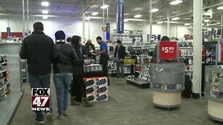 Thousands of Mid-Michigan residents hit the stores for Black Friday