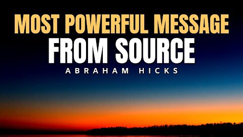 Abraham Hicks | Most Powerful Message From Source | Law Of Attraction 2020 (LOA)