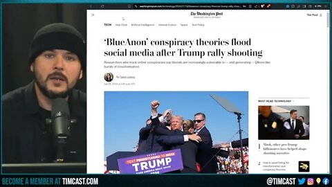 Liberals Claim TRUMP STAGED Assassination Attempt, Media Calls it BLUE ANON Conspiracy