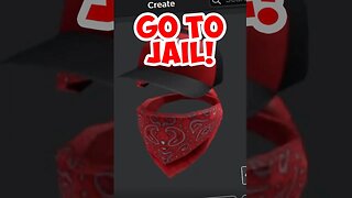 😱😨 Roblox Will SEND YOU TO JAIL If You Have This ITEM!?... #roblox #shorts