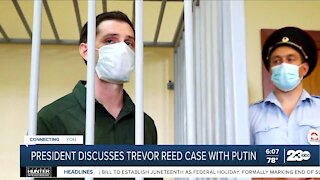 President discusses Trevor Reed case with Putin