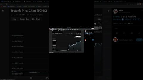 TECTONIC CRONOS STARTS THE BULL RUN!!!