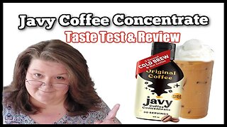 Javy Coffee Taste Test & Review | My Honest Thoughts | Review Of Javy Coffee Concentrate