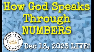 LIVE! How God Speaks Through Numbers