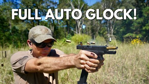 Full Auto Glock! #topshottreeservice