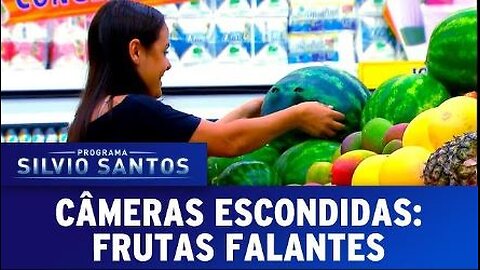 Frutas Falantes (The Talking Fruits Prank) - Câmeras Escondidas
