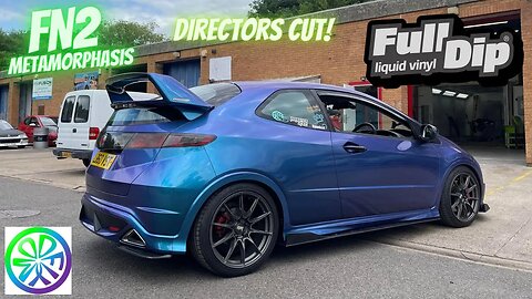Honda Civic Fn2 TypeR - Full Respray Colour Change Liquid Wrap Directors Cut