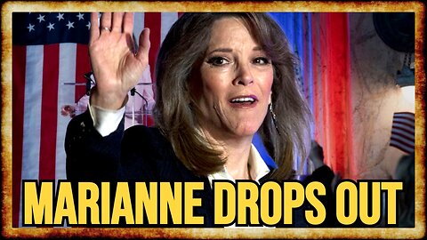Marianne Williamson ENDS Her Presidential Campaign