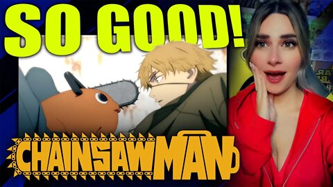 Chainsaw Man Episode 1 REVIEW: GO WATCH IT NOW!