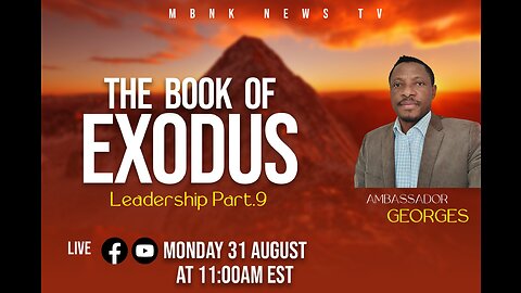 The Book of ExodusLeadership part 9.Topic Credibility
