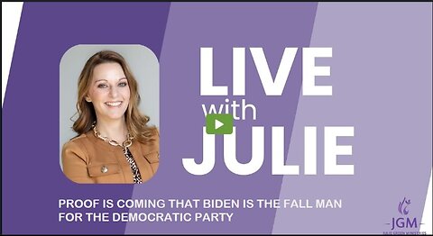 Julie Green subs PROOF IS COMING THAT BIDEN IS THE FALL MAN FOR THE DEMOCRATIC PARTY