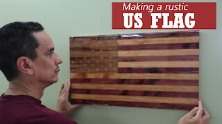 Making a wooden US Flag