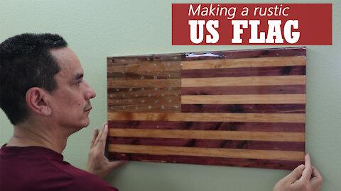 Making a wooden US Flag