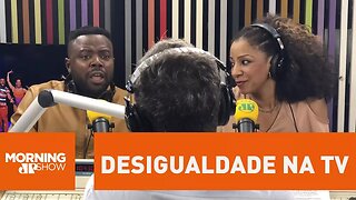 Adriana Lessa e Érico Brás falam sobre desigualdade na TV: "ainda precisamos avançar muito"