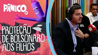 Constantino critica proteção de Bolsonaro aos filhos