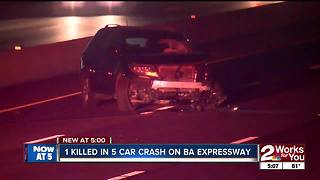 WB lanes back open on BA expressway after crash