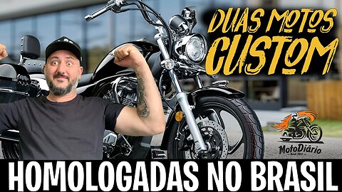 Revelado: As 2 NOVAS MOTOS CUSTOM que Vão Sacudir o Mercado Nacional! 🏍️🔥