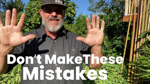 10 Mistakes New Homesteaders Make