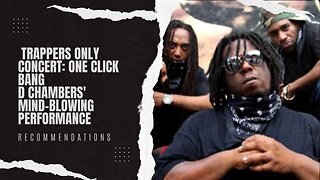 Trappers Only Concert: One Click Bang D Chambers' Mind-Blowing Performance #eastcoasthiphop #hiphop