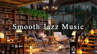 Night Jazz - Smooth Jazz Music at Cozy Coffee Shop Ambience - Relaxing Jazz Instrumental Music