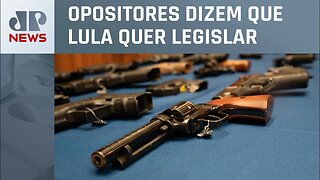 Oposição apresenta projeto para derrubar decreto sobre porte de armas