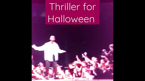Thriller for Halloween #mrsensitivity #michaeljackson #Thriller