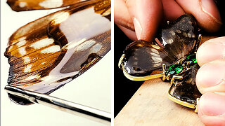 A restoration process of jewelry that looks so satisfying